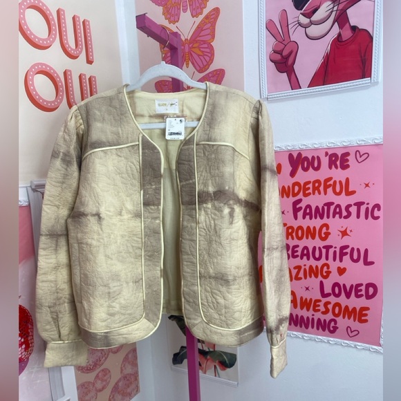 NWT FREE PEOPLE Llani Tie-Dye Bomber Jacket - Picture 4 of 9